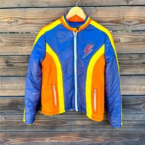 Mother The High Flyer Jacket puffy retro moto jacket puffer jacket